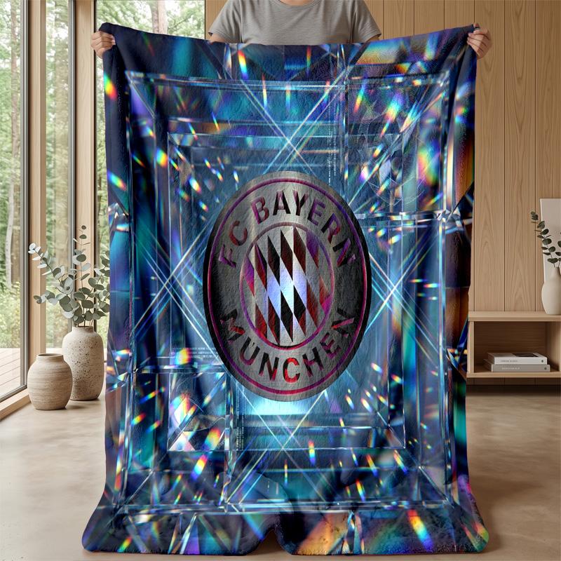 Bayern Munich Theme blanket Soft Flannel Blanket Plush Throw Blanket Cozy Sofa Bed Blanket for Home Decor