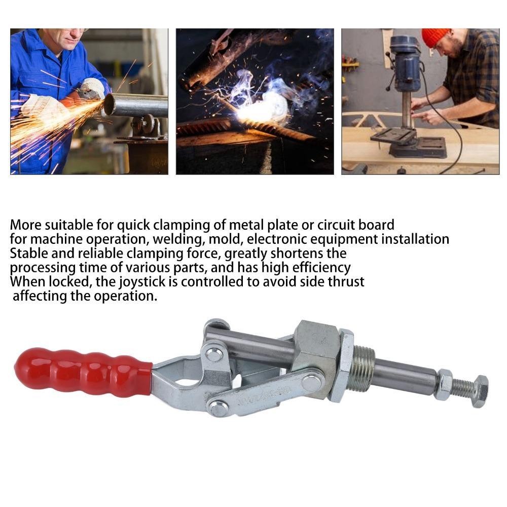 Iron Quick Release Toggle Clamp 171*137mm Push Pull Toggle Clamp Tool Toggle Clamp  Woodworking