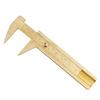 1PC 0-80 Double Scale Brass Caliper, Pointed Mouth Model, Wenwan Vernier Caliper, Mini Brass Caliper