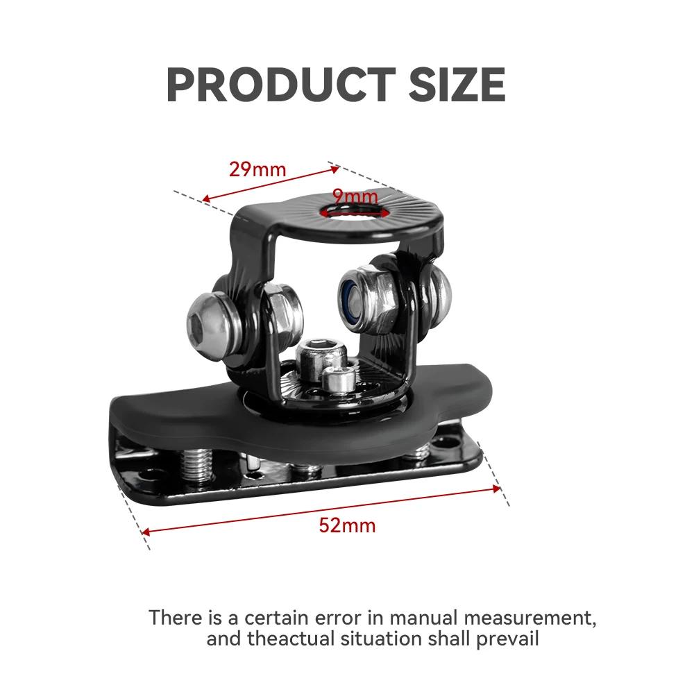 Автомобильный светодиодный держатель для балки, монтажный кронштейн, для авто, внедорожника, 4x4, вращающееся крепление для света, крышка двигателя, рабочий, противотуманный фонарь, накладка на капот, зажим для края