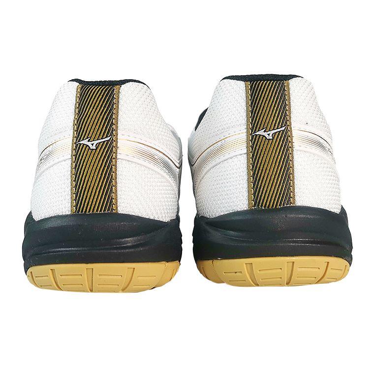 Mizuno Sky Blaster CN Non-Slip Durable Low-Top Badminton Shoes Unisex Sneaker White Platinum 71GA234601