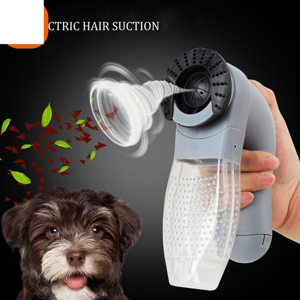 Electric Pet Vacuum Cleaner Dog Cat Massage Brush Pet Vacuum Cleaner Sucker Beauty Products