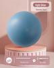 25cm Frosted PVC Explosion-Proof Pilates/Yoga Ball - Mini Wheat Tube for Gymnastics, Balance & Fitness