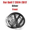 135mm 138mm Front Grille Logo Badge 113mm Trunk Lid Logo Emblem For Volkswagen VW Golf 7 MK7 Golf7.5 MK7.5 Replace Accessories 1GTD