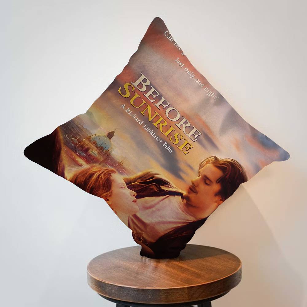 Classic Before Sunrise Cushion Cover Pillow Cover Decor Pillowcase Printed Cushion Case for Couch