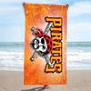 Pittsburgh Pirates Logo Print Beach Towel, Large Soft Quick Dry Towel for Beach Camping Swimming