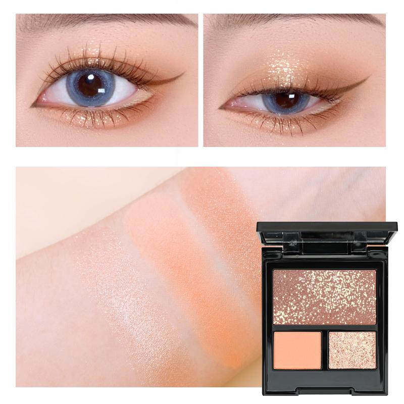 Палитра теней для век Punk Smokey Matte Glitter с 9 холодными тонами