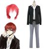 Anime Assassination Classroom Karma Akabane Uniform Cosplay Costume Suit Unisex
