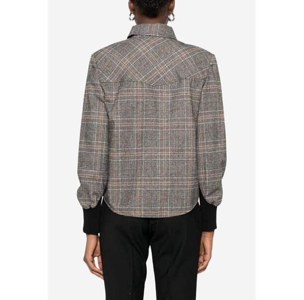 Рубашка PINKO Berta camicia check filo
