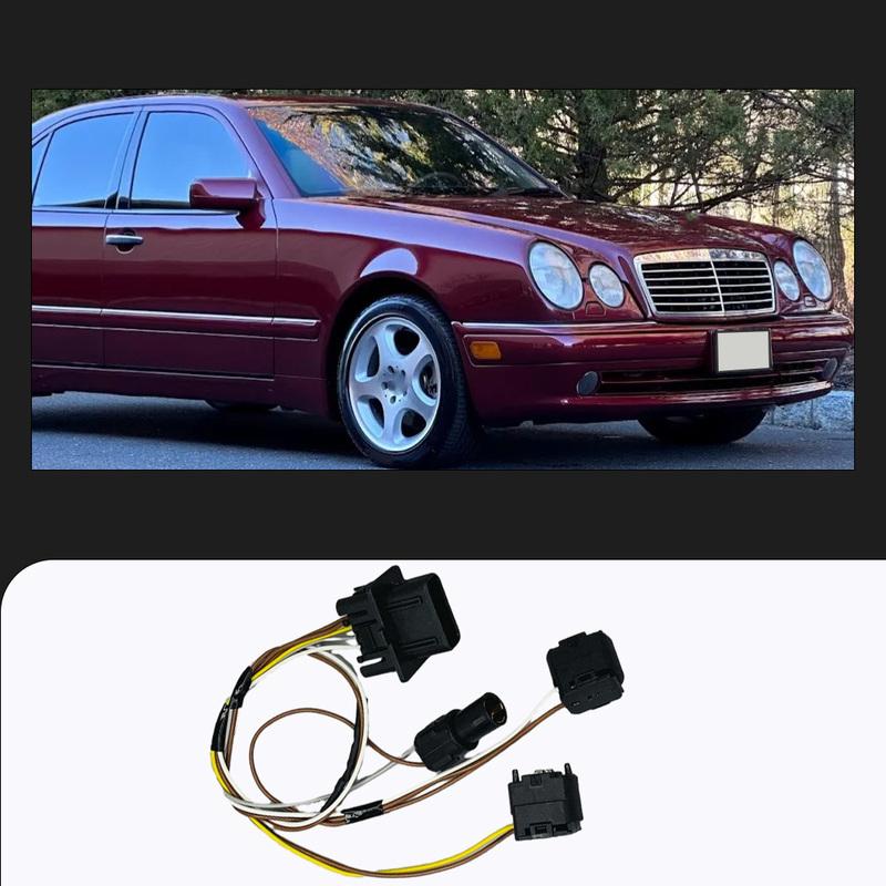 Для Mercedes-Benz E430 E320 W210 1999-2002 Жгут проводов фар Левая и Правая стороны Штекер Папа 3 Pin 2108203761