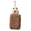Fast Drying Capybara Hanging Hand Towels Thickened Kitchen Microfiber Towels  Household