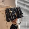 Женская сумка Niche Design Trend Fashion Texture Chain All Cross-body Small Square Bag