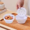 4PCS Double-layer Hot Pot Drip Oil Bowl Round Filter Soup Bowl Oil Drain Bowl  Self-service Hot Pot