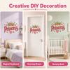 Cartoon Crown Princess Wall Decals Self Adhesive Wall Decorative Stickers  Girls Bedroom