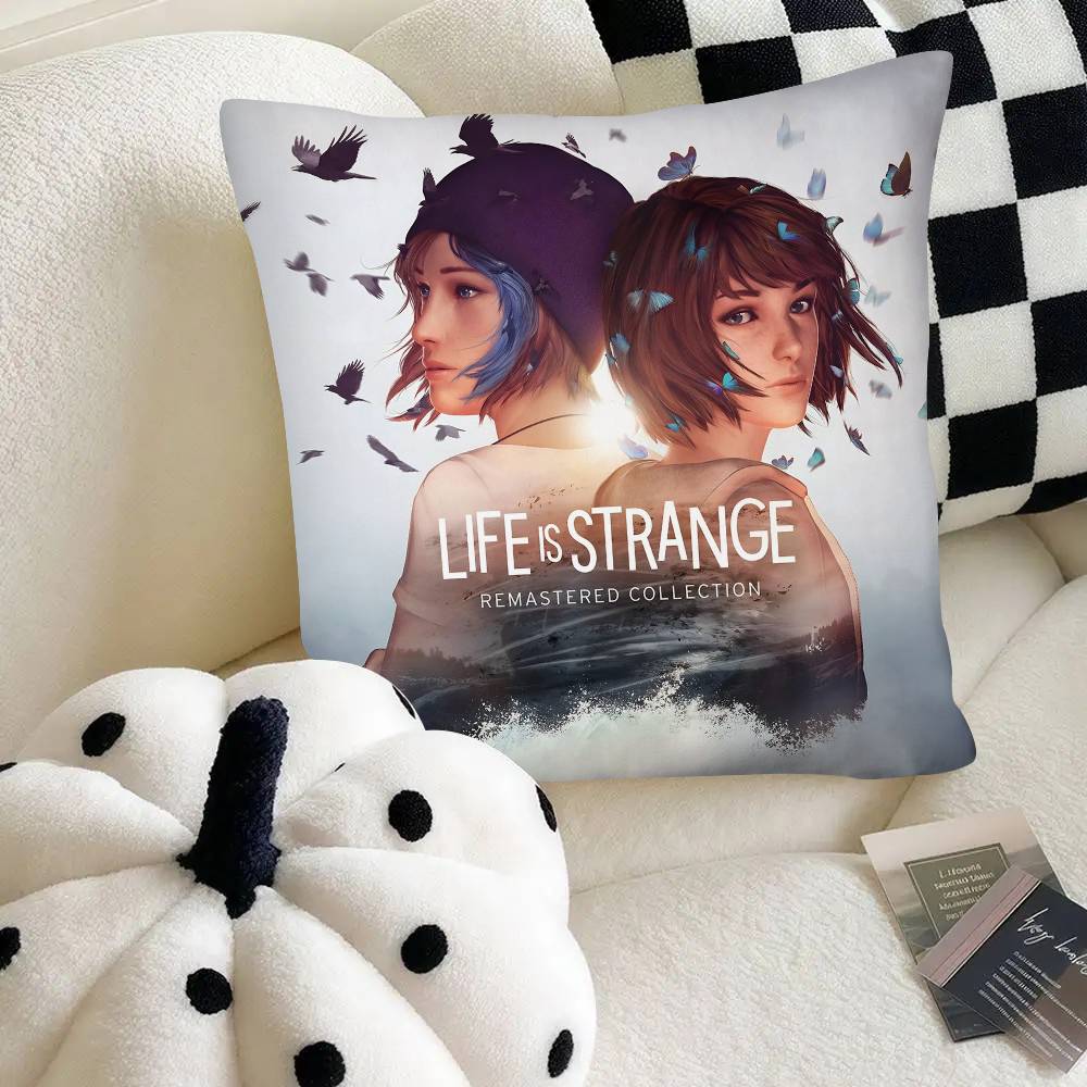 Game Life Is Strange Pillow Case Fashion Square Pillowcase Bedroom Sofa Room Ins Decoration Leisure