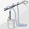 Rosfix Zestaw do Piaskowania – Kompatybilny z Myjkami Bosch/Macallister/AR/Michelin/Makita/Black&Decker | Wąż 3m | Dysza Ceramiczna 460mm