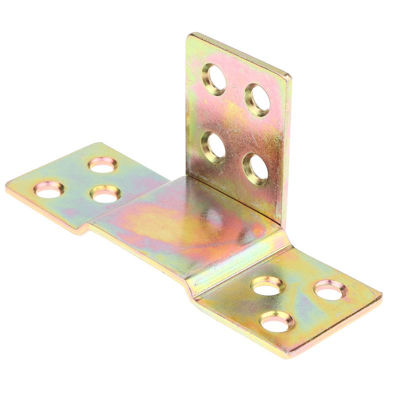 1Set Bed Hinges Bed Plug-In Hardware Pendant Fastener Hinge Latch Fittings Furniture Connector Bed Beam Support Frame Fixings