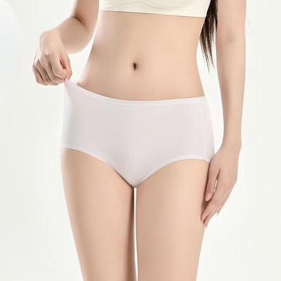 Женские бесшовные модальные трусы 7A с антибактериальным эффектом и высокой посадкой