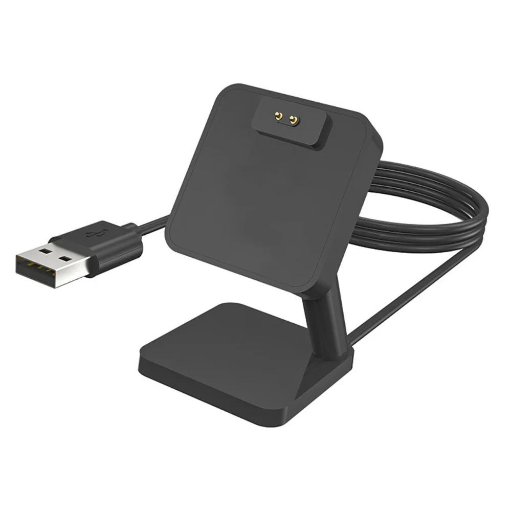 Зарядная подставка-замена для Amazfit Balance A2286 со встроенным USB-кабелем. Работает с 3 A2322 и Balance 2 A2429