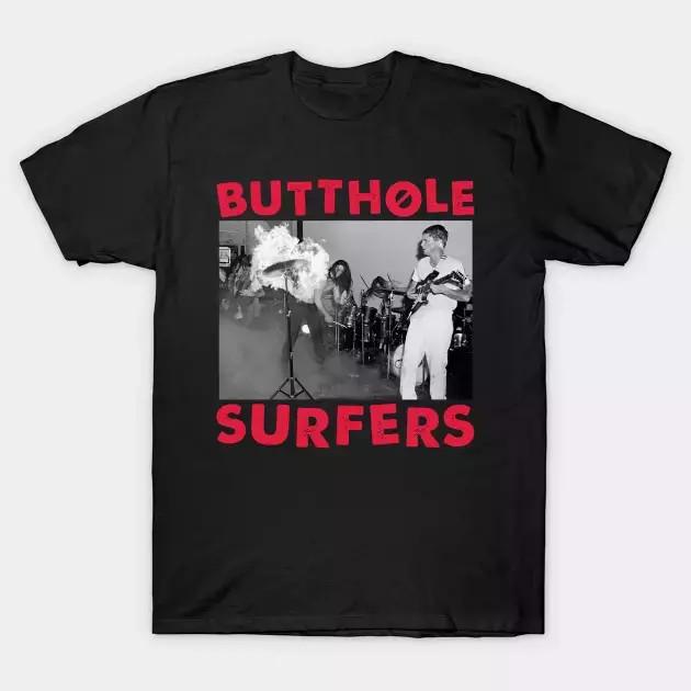 Butthole Surfers Band Men T-shirt Black Unisex Tee All Sizes S to 5XL.webp Unisex T-Shirt