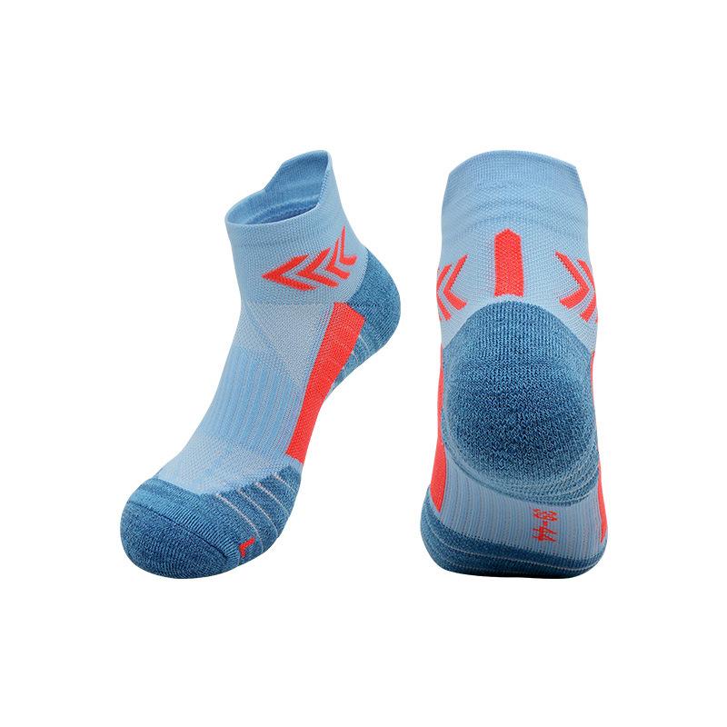 Носки Coolmax Professional для бега, носки средней длины для баскетбола, спортивные носки с утолщенной махровой подошвой, носки для велоспорта, носки для марафона
