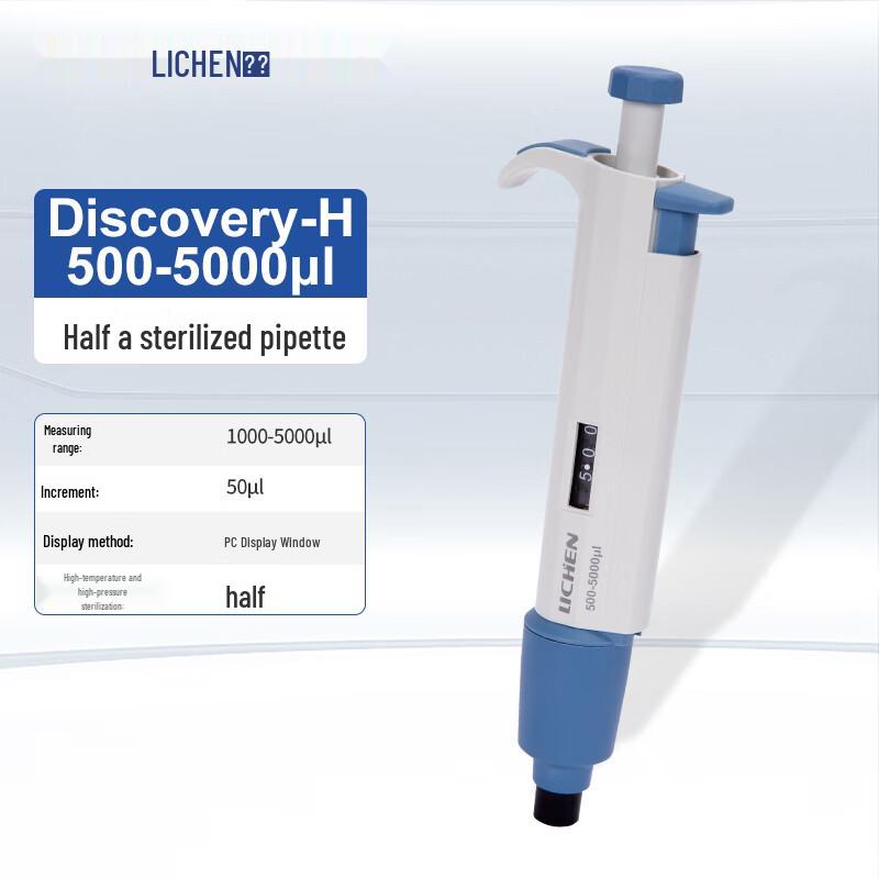 Микрорегулируемая одноканальная пипетка Lichen Laboratory