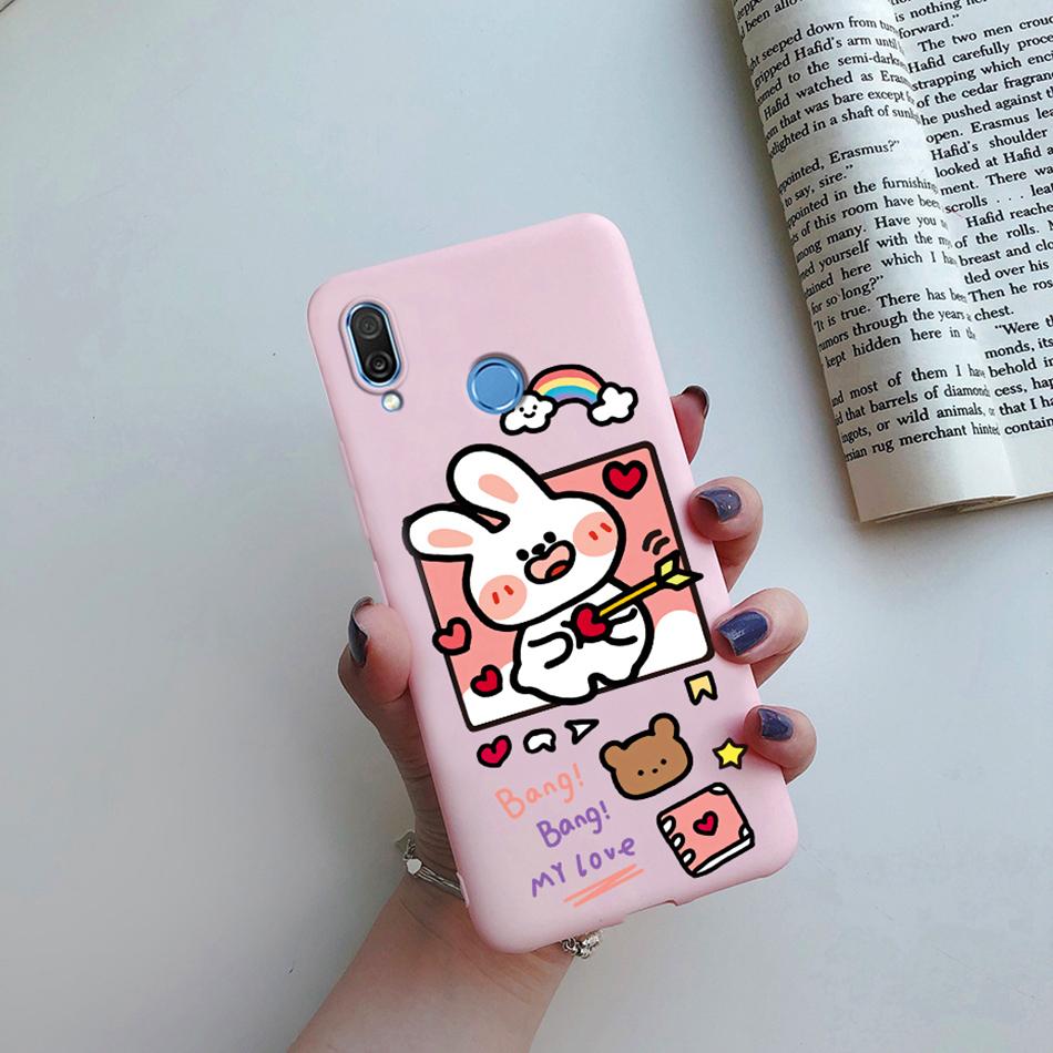 For Honor Play Case COR-L29 COR-L09 Phone Cover Stylish Flower Soft Silicone Matte Case Fundas For Honor Play Shockproof Bumper