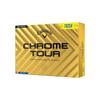 Мячи для гольфа Callaway CHROME TOUR 24 1 дюжина (12 шт.) Конструкция из 4 частей