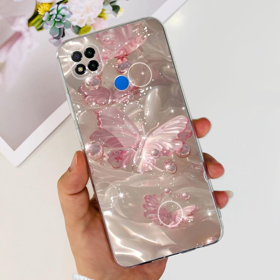 Чехол для Xiaomi Redmi 9C Милый Чехол с Рисунком Панды Астронавта Мягкий Силиконовый Чехол для Телефона Для Xiaomi Redmi 9C NFC Redmi9C Fundas Capa