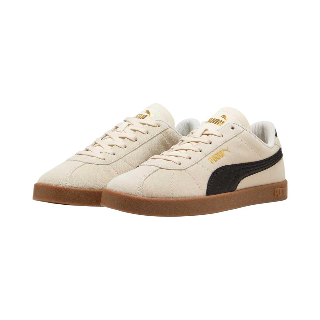 Puma Кроссовки Club 2 Alpine Snow черные унисекс кремово-золотые 397444-07