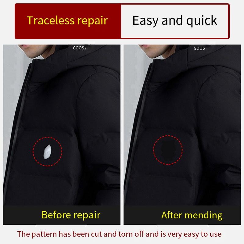 1 шт. Самоклеящиеся заплатки для пуховиков для мужчин и женщин, бесшовный высококачественный ремонт дыр в одежде