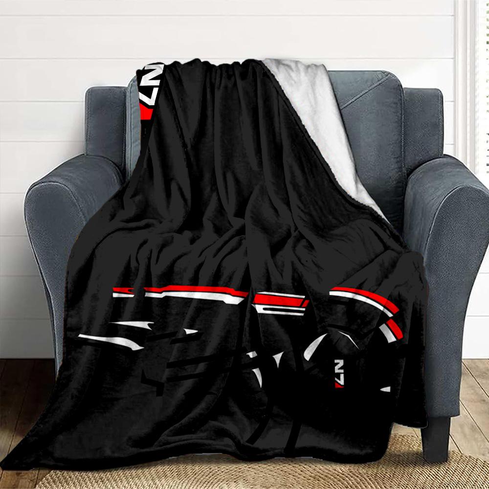 No Entry Flannel Blanket Throw Blanket Soft Warm Sofa Bed Camping home Decor Unique Christmas Gift C926352