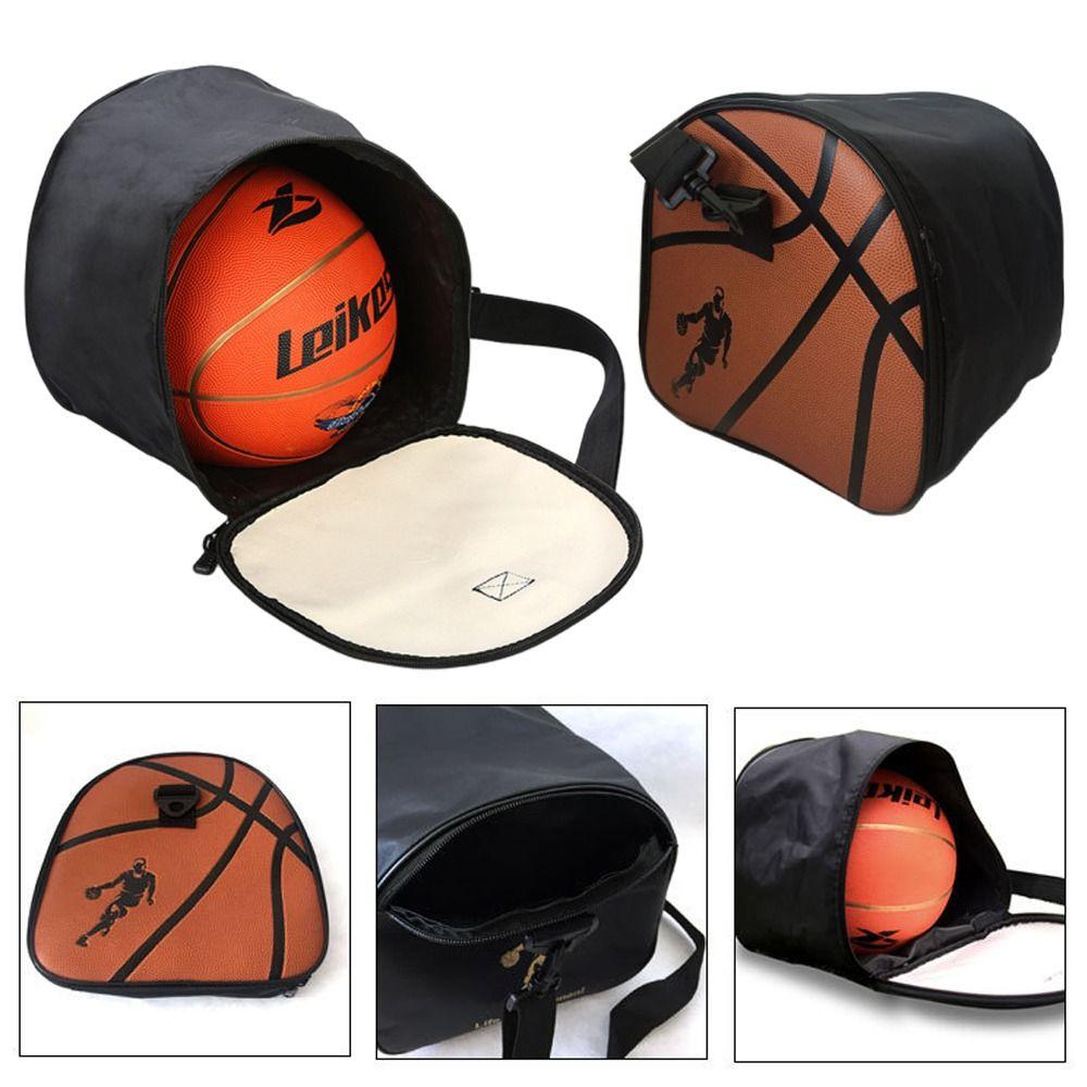 Sports Basketball Pouch Hook Shoulder Bags Durable Basketball Storage Bag Boy