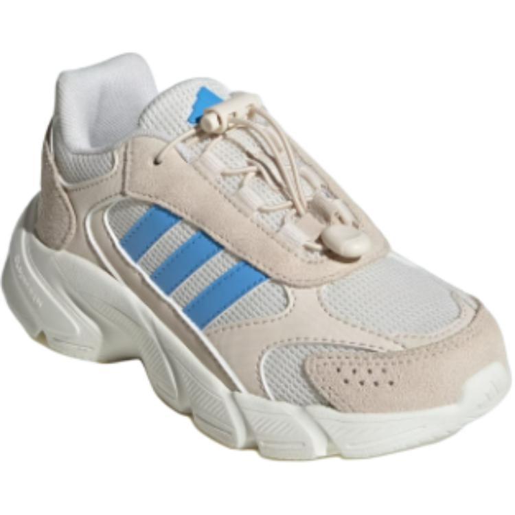 Adidas CRAZYCHAOS 2000 Suede Abrasion Resistant Low top Kids Lifestyle Shoes Ecru Kids' JH6688