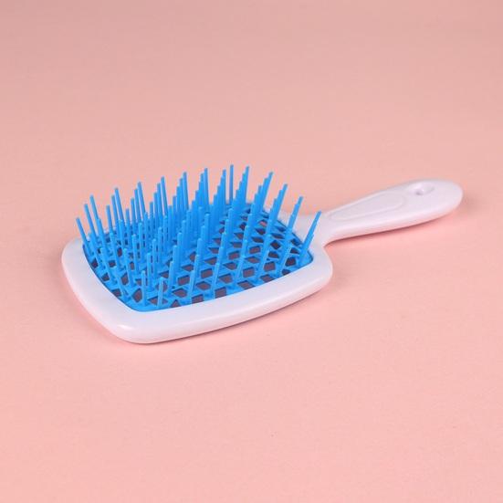 Detangling Hair Brush Hollow Ergonomic Handle Scalp Massage Women Girls Wet Dry Long Curly Fluffy Hair Styling Comb Hairdressing Tool