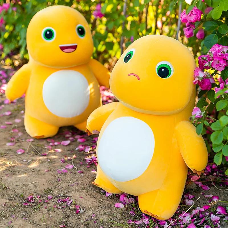 Огромная Плюшевая Игрушка Динозавр из Нейлона Мягкая Набивная Игрушка Большого Размера Молочный Дракон Плюшевые Игрушки Диван Кровать Домашний Декор Рождественские Подарки Девочка Мальчик