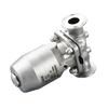 Stainless Steel DN8 DN10 Quick Connect 316 Diaphragm Valve for Food and Pharmaceutical Applications