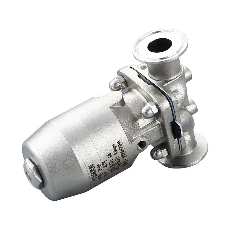 Stainless Steel DN8 DN10 Quick Connect 316 Diaphragm Valve for Food and Pharmaceutical Applications