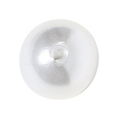 Perles Blanches, 10 Mm Ø, Boîte 30 Pces