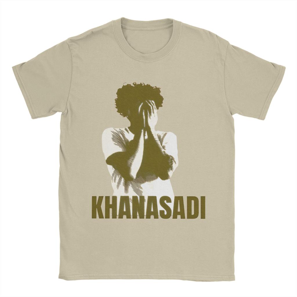 khan Asadi T Shirts for Unisex Cotton Hipster TShirt Round Neck Tee Shirt Short Sleeve Clothes 4XL 5XL