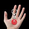 GESW6 High-quality Car Stainless Keyring Keychain Accessories For Citroen Celysee C4 C3 C5 C1 C2 C6 Picasso Cactus Berlingo Aircross
