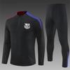 Men's Long Sleeve Soccer Training Suit Set - Winter Sports Jacket & Pants, Casual Outdoor Football Kit