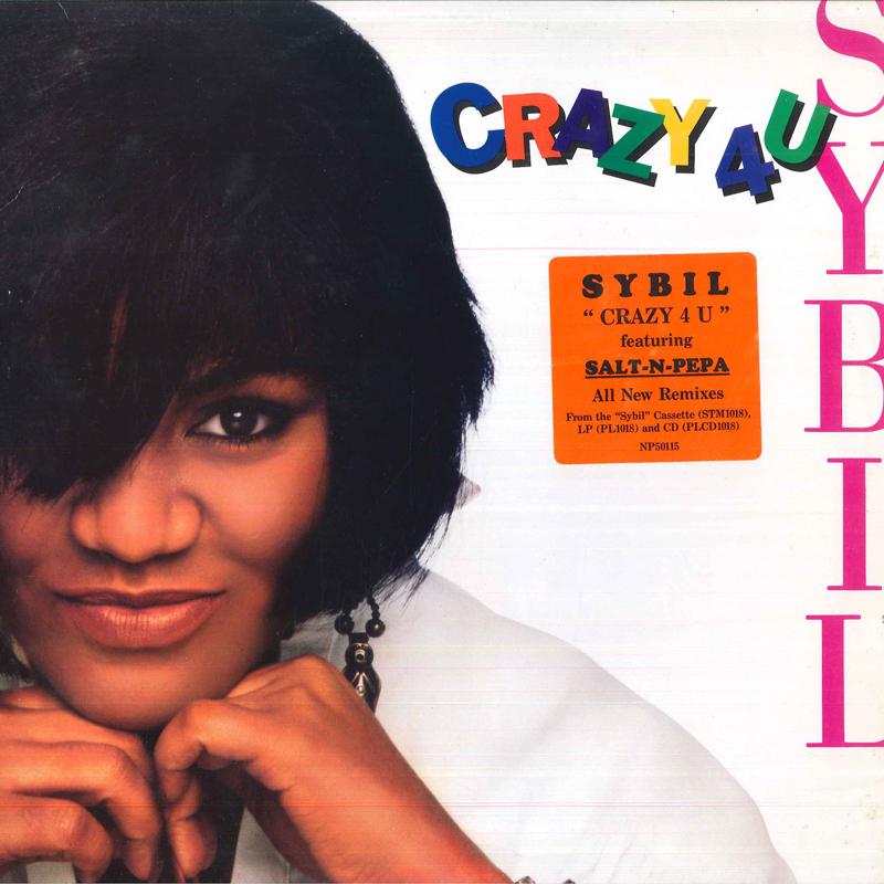 12-дюймовая пластинка SYBIL Crazy 4 U NP50115 Next Plateau Re 1990 США Танцевальная Электроника Б/у