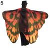 Fashion Butterfly Wing Beach Towel Cape Scarf for Women Christmas Halloween Gift ADM