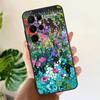 Colourful Flower Painting Art Soft Case For Samsung Galaxy S24 Ultra S21 S22 S23 S25 Plus S20 FE S9 S10 S23 FE Phone Cover