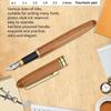 0.7mm-2.9mm Art Fine Nib Calligraphy Stationery Broad Stub Bamboo Fountain Pens Chisel-pointed