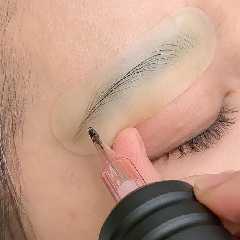 Permanent Eyebrow Practice Skin Makeup Tattoo Teacher Practical Sticker Beginner Adhesive Eyebrow Practice Tool