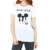 Disney Womens/Ladies Mickey Mouse Japanese Cotton Boyfriend T-Shirt