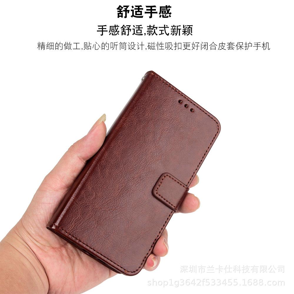 Защитный чехол-книжка из кожи для Doogee S300 Plus Business