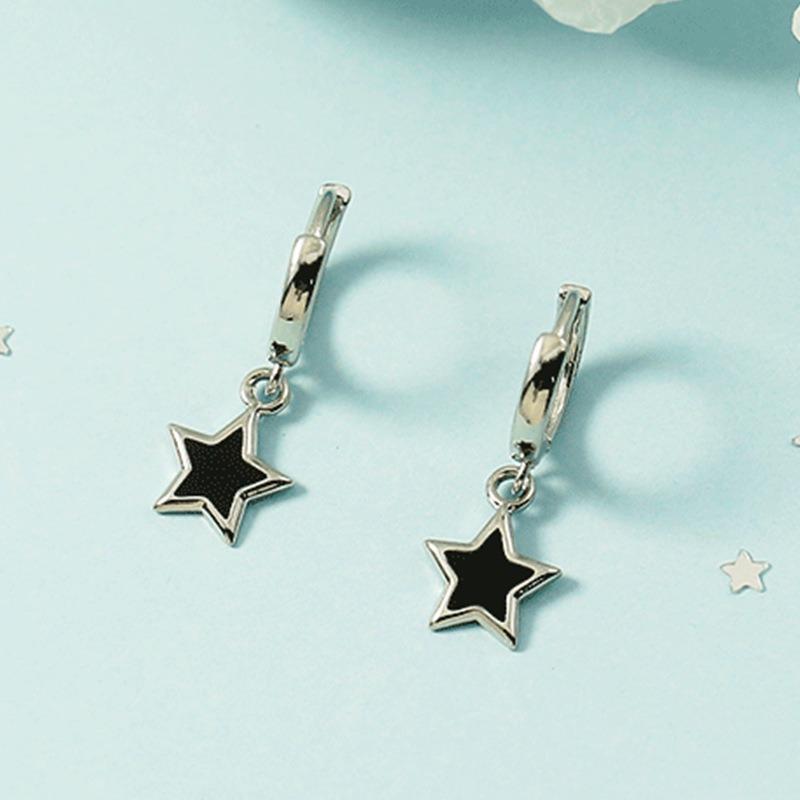 Новые креативные серьги со звездами, модные серьги, подарки для женщин, праздничные украшения, серьги-капли, милые мини-серьги со звездами, свадебные украшения, подарок друзьям